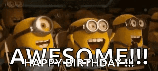 Awesome Minions GIF