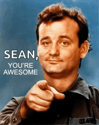 Awesome Youreawesome GIF. This 398 x 498 animated GIF is part of our sean murray collection. Related themes include awesome, eyebrows. Created by DF211…