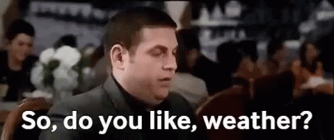 Awkward Weather GIF