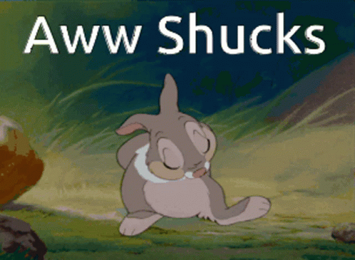 Aww Shucks Bashful GIF