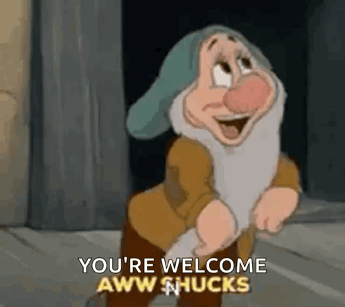 Aww Shucks GIF