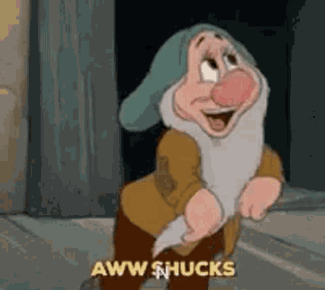 Aww Shucks GIF