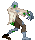Azeexemote Zombie Sticker