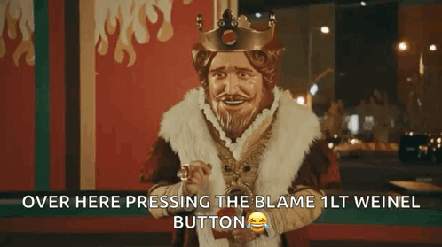 B Brger King King GIF. This 498 x 279 animated GIF is part of our easy button collection. Created by andy198533. View the original animation, share it, or…