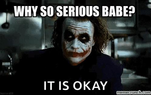 Babe Joker GIF