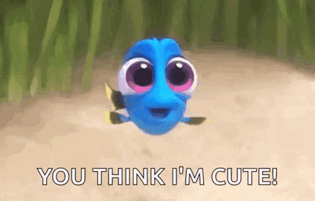 Baby Dory Laughing GIF