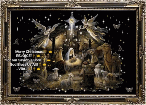 Baby Jesus GIF. This 498 x 361 animated GIF is part of our birth of jesus christ collection. Related themes include baby, christmas, jesus. Created by VRO…