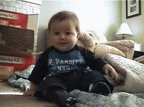 Baby Laughing GIF. This 498 x 371 animated GIF is part of our mort de rire collection. Related themes include baby, laughing. Created by Bobgoblin. View the…