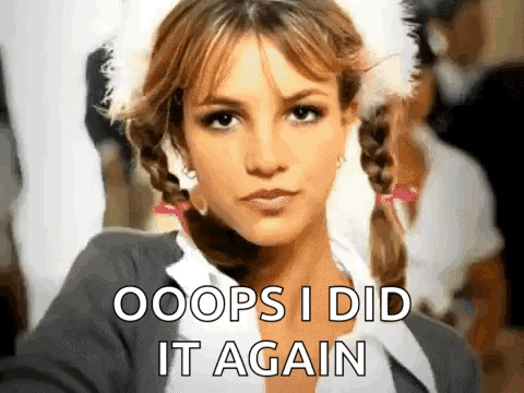 Baby One More Time Britney Spears GIF