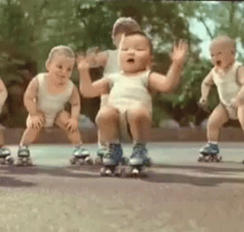 Baby Roller Skate GIF. This 498 x 473 animated GIF is part of our roller skating collection. Related themes include baby, dance. Created by Jjvg. View the…