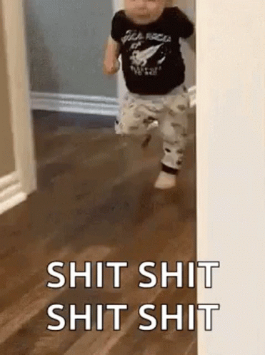 Baby Run Omg GIF