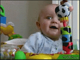 Baby Shocked GIF