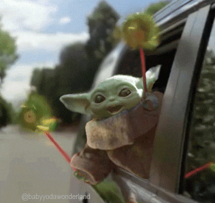 Baby Yoda Grogu GIF