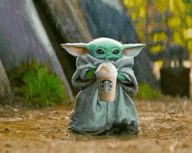 Baby Yoda Yoda GIF