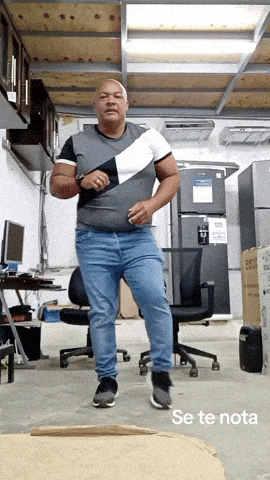 Bachata Fat Man GIF