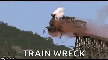 Back To The Future Train GIF
