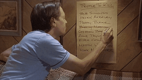 Back To The List Happy Gilmore Buscemi GIF. This 498 x 279 animated GIF is part of our steve buscemi lipstick collection. Created by needtoputsomething…