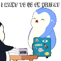 Back To Work Tired Sticker