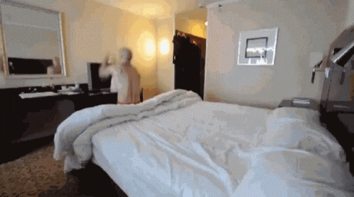 Backflip Sleep GIF