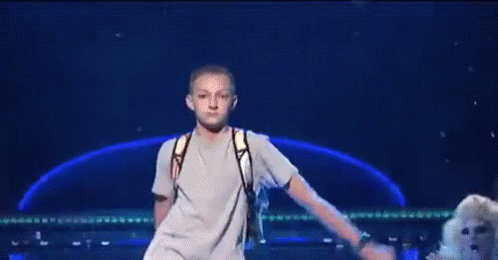 Backpack Kid GIF. This 498 x 260 animated GIF is part of our katy perry whipped cream collection. Related themes include dance, meme. View the original…
