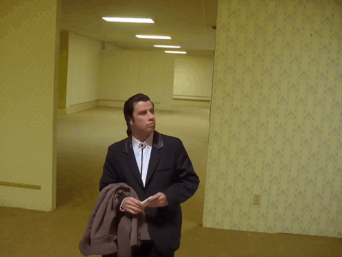 Backrooms Pulp Fiction GIF