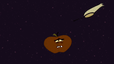 Bad Apple Funny Face Screaming GIF