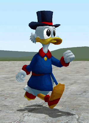 Bad Cgi Scrooge Scrooge Mcduck GIF