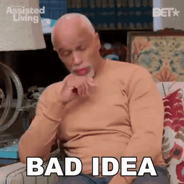 Bad Idea Reginald June GIF