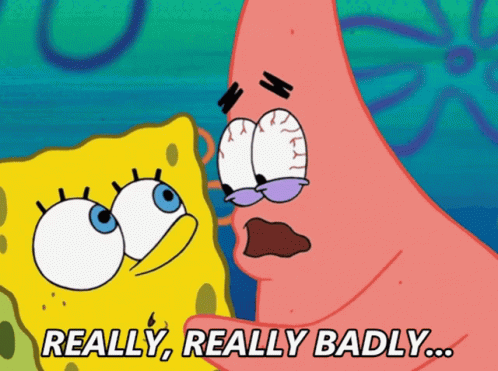 Badly Spongebob GIF