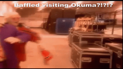Baffled Okuma GIF