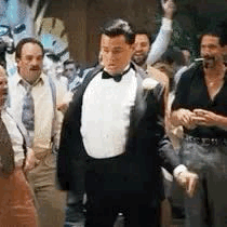Baile El Lobo De Wall Street GIF. This 210 x 210 animated GIF is part of our leonardo dicaprio wolf of wall street collection. Created by Jos59. View the…