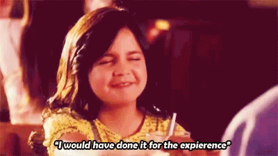 Bailee Madison I Would Have Done It For The Experience GIF