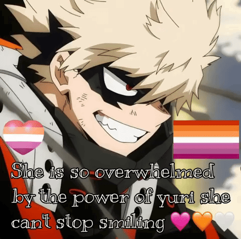 Bakugou Lesbian GIF