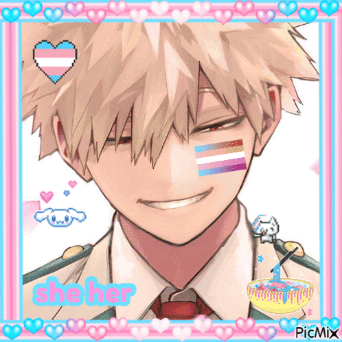 Bakugou Lesbian GIF