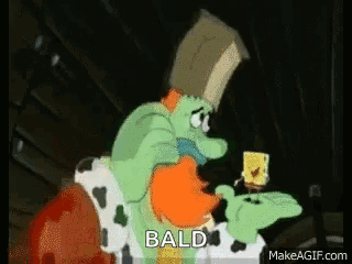 Bald Bald Head GIF. This 320 x 240 animated GIF is part of our spongebob bald collection. Created by mehiii. View the original animation, share it, or…