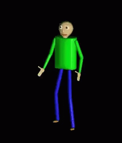 Baldi Doing GIF