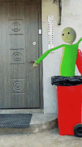 Baldi Knock Knock GIF