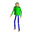 Baldi Playtime Sticker
