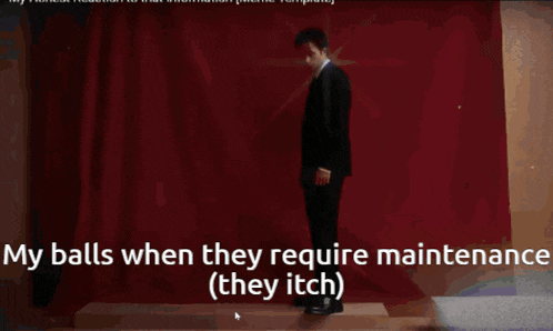 Balls Itch GIF