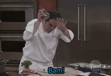 Bam! - Emeril Lagasse GIF