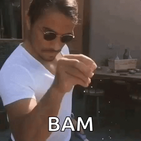 Bam Salt Bae GIF
