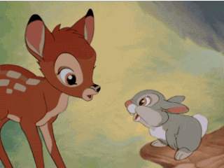 Bambi And Bunny GIF. This 320 x 240 animated GIF is part of our tambor bambi collection. Created by honeyaurora. View the original animation, share it, or…