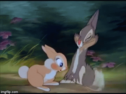 Bambi Thumper GIF. This 498 x 373 animated GIF is part of our tambor bambi collection. Related themes include sleepy. Created by MadisonCarrington. View the…