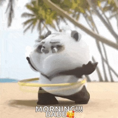 Bamboo Panda Brag GIF