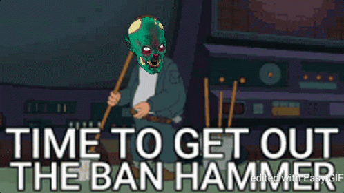 Ban Hammer GIF