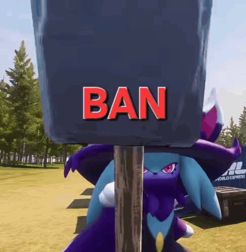 Ban Hammer Palworld GIF