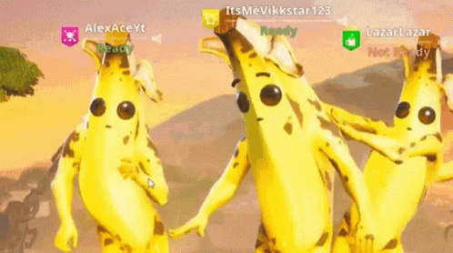 Banana Dab GIF