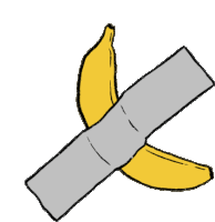 Banana Tape Sticker