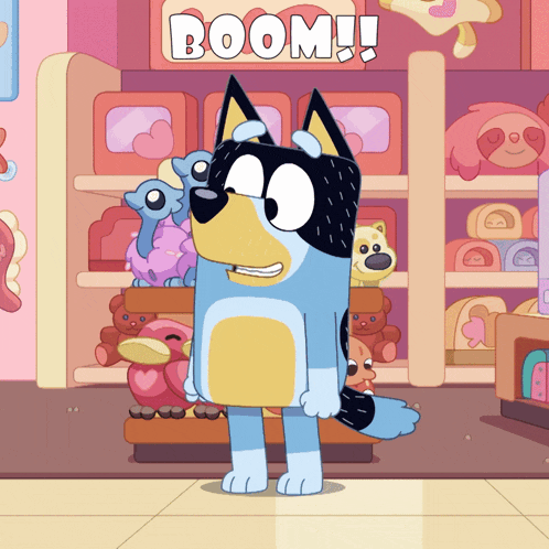 Bandit Bluey GIF