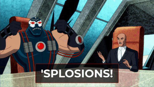 Bane Harley Quinn GIF